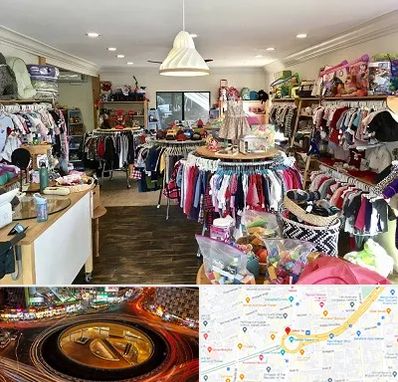 فروشگاه لوازم کودک در میدان ولیعصر