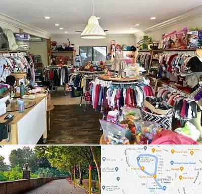 فروشگاه لوازم کودک در فلکه گاز رشت