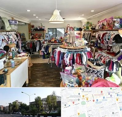 فروشگاه لوازم کودک در میدان کاج