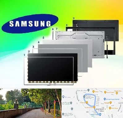 قطعات سامسونگ در فلکه گاز رشت 