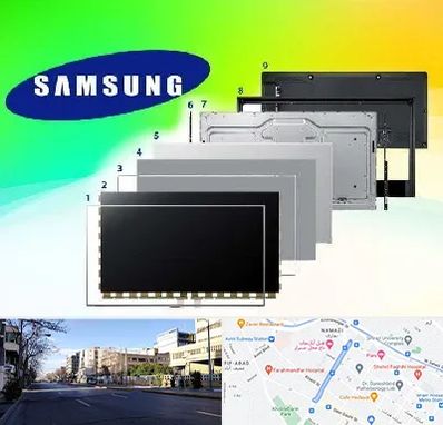 قطعات سامسونگ در خیابان ملاصدرا شیراز 