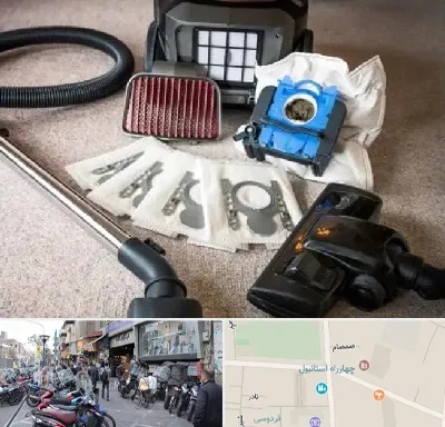 قطعات جاروبرقی سامسونگ در چهارراه استانبول