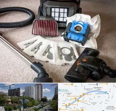 قطعات جاروبرقی سامسونگ در اندرزگو 