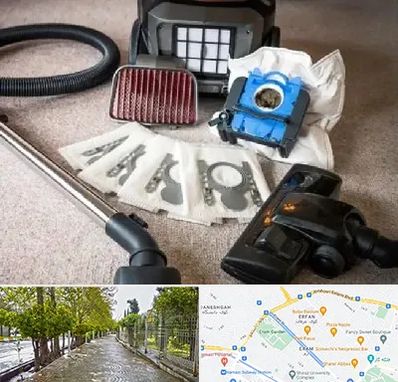 قطعات جاروبرقی سامسونگ در خیابان ارم شیراز 