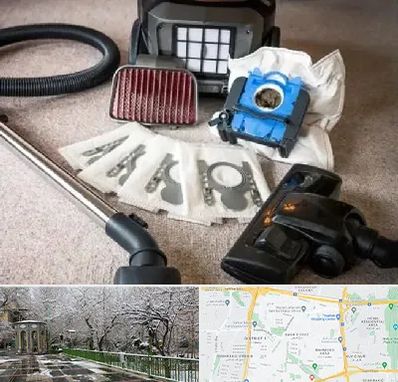 قطعات جاروبرقی سامسونگ در باغ فیض 