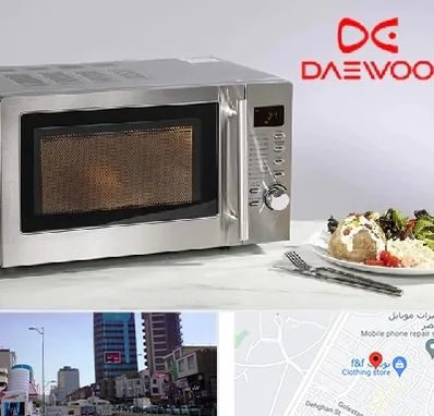 قطعات ماکروفر دوو در چهارراه طالقانی کرج 