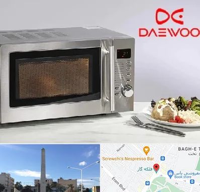 قطعات ماکروفر دوو در فلکه گاز شیراز 