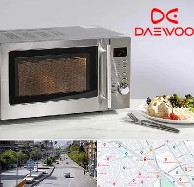 قطعات ماکروفر دوو در خیابان زند شیراز 