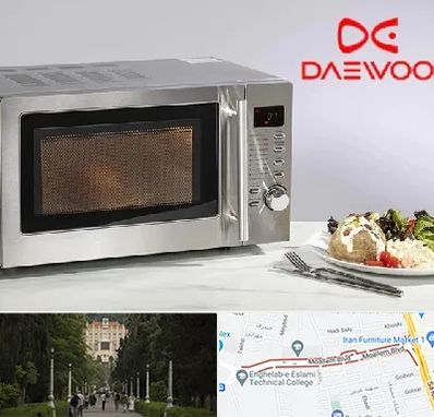 قطعات ماکروفر دوو در بلوار معلم رشت 