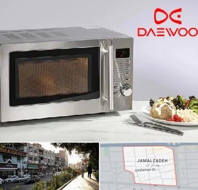 قطعات ماکروفر دوو در خیابان جمالزاده