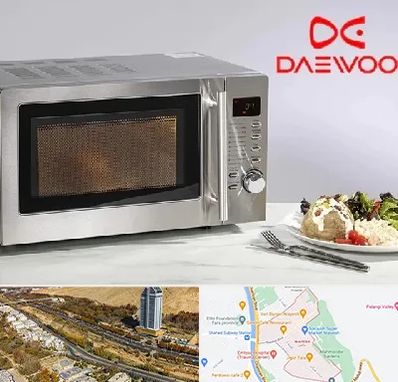 قطعات ماکروفر دوو در خیابان نیایش شیراز 