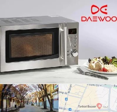 قطعات ماکروفر دوو در تربیت تبریز 