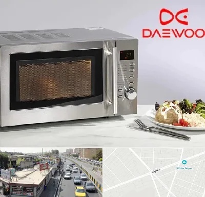 قطعات ماکروفر دوو در خیابان دماوند