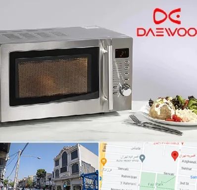 قطعات ماکروفر دوو در افسریه 