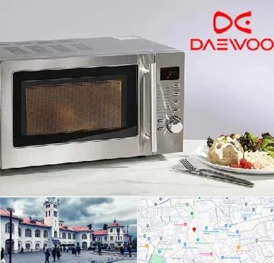 قطعات ماکروفر دوو در میدان شهرداری رشت 