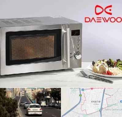 قطعات ماکروفر دوو در خطیب تبریز 