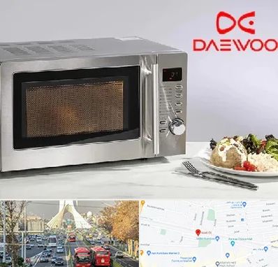 قطعات ماکروفر دوو در خیابان آزادی