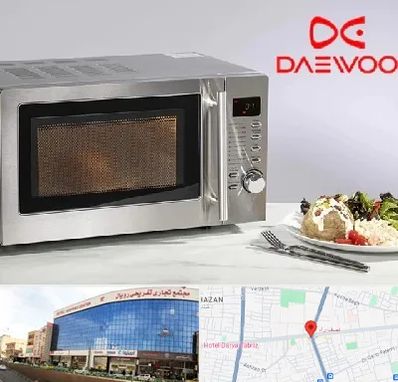 قطعات ماکروفر دوو در نصف راه تبریز 