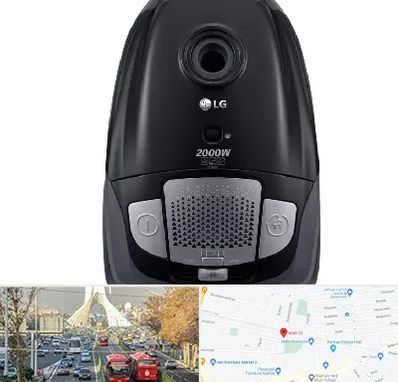 قطعات جاروبرقی ال جی در خیابان آزادی 