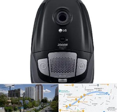 قطعات جاروبرقی ال جی در اندرزگو 