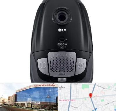 قطعات جاروبرقی ال جی در نصف راه تبریز 