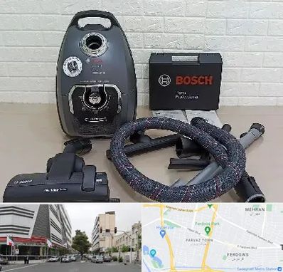 قطعات جاروبرقی بوش در بلوار فردوس