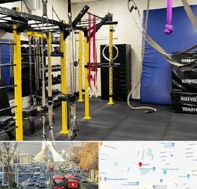 باشگاه کلیستنیکس در خیابان آزادی 