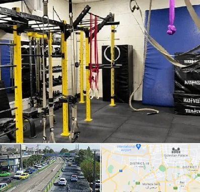 باشگاه کلیستنیکس در جنوب تهران 