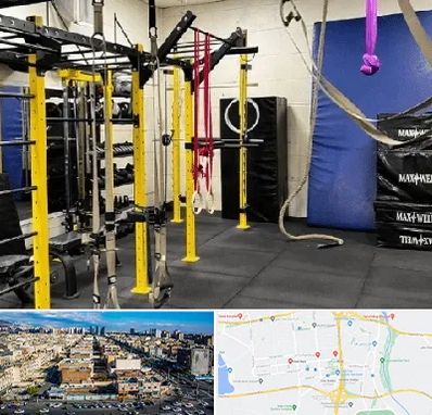 باشگاه کلیستنیکس در شهرک راه آهن 