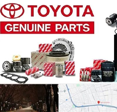 لوازم یدکی تویوتا در ابوریحان تبریز 