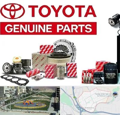 لوازم یدکی تویوتا در مرزداران تبریز 