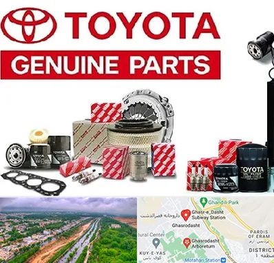 لوازم یدکی تویوتا در قصرالدشت شیراز 