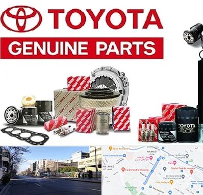 لوازم یدکی تویوتا در خیابان ملاصدرا شیراز 