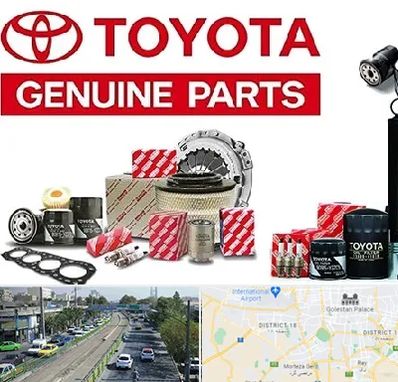 لوازم یدکی تویوتا در جنوب تهران 