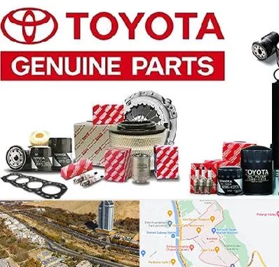 لوازم یدکی تویوتا در خیابان نیایش شیراز 