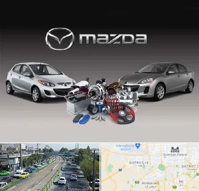 لوازم یدکی مزدا در جنوب تهران 