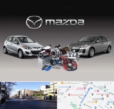 لوازم یدکی مزدا در خیابان ملاصدرا شیراز 