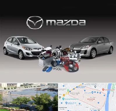 لوازم یدکی مزدا در گلستان اهواز 