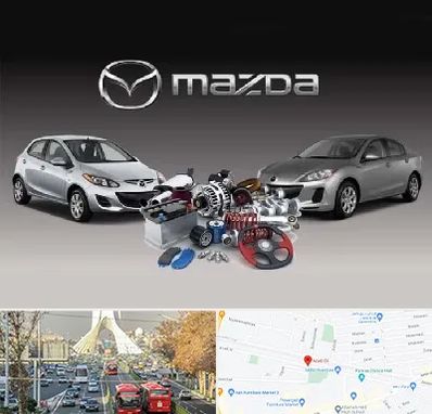 لوازم یدکی مزدا در خیابان آزادی