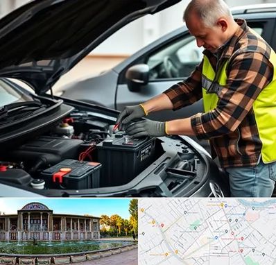 امداد باتری در عفیف آباد شیراز 