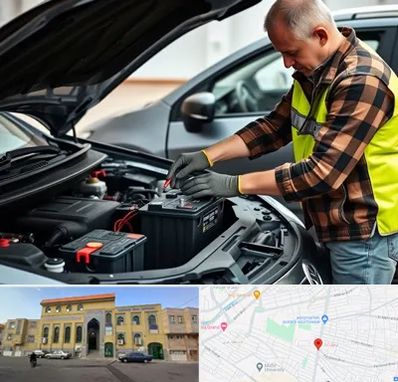 امداد باتری در زنبیل آباد قم 