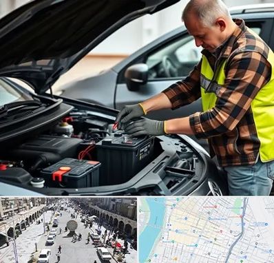 امداد باتری در نادری اهواز 