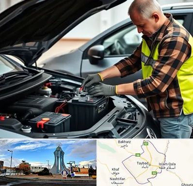 امداد باتری در تایباد