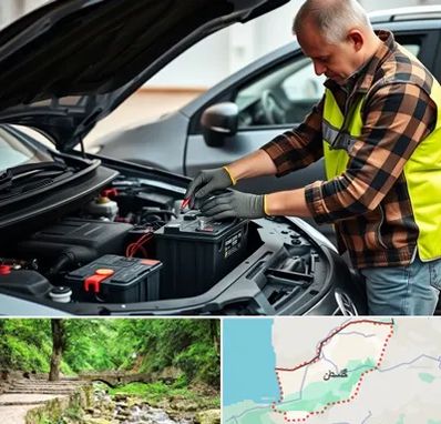 امداد باتری در گلستان