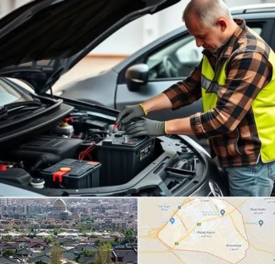 امداد باتری در رباط کریم