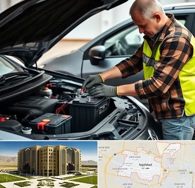امداد باتری در نجف آباد
