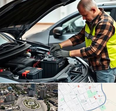 امداد باتری در زرافشان اسلامشهر 