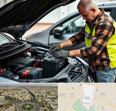 امداد باتری در قزوین