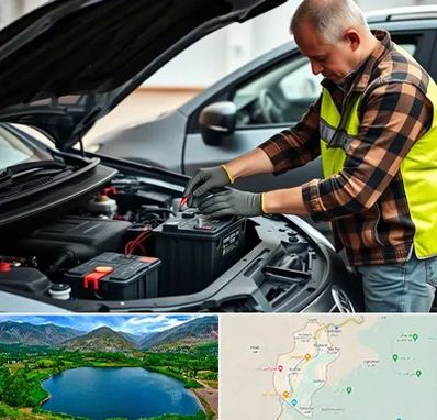 امداد باتری در رودبار