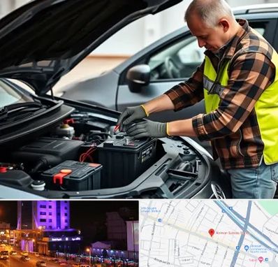 امداد باتری در آبرسان تبریز 